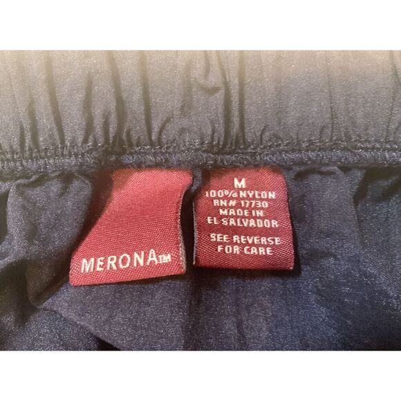 Merona Black Drawstring Waist Nylon Casual Skirt Size Medium - Picture 6 of 10